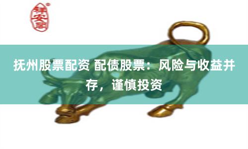 抚州股票配资 配债股票：风险与收益并存，谨慎投资